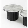 Kavos staliukai MUSHROOM S Ø70/Ø55 rambla/ black (2 vnt.)