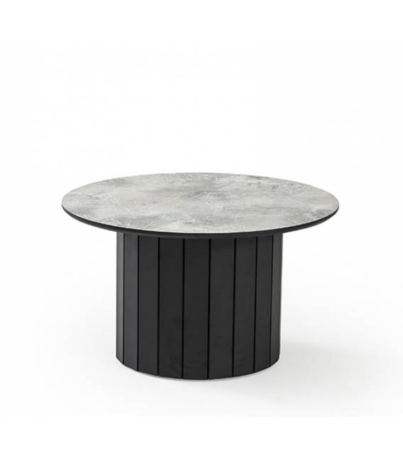 Kavos staliukai MUSHROOM S Ø70/Ø55 rambla/ black (2 vnt.)