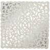 Dekoracija LEAF MIRROR 120x120 balta