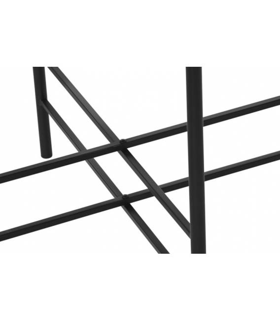 Šoninis staliukas SPRUCE GLASS 61x52 rudas