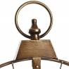 Laikrodis IRON GLASS 60x78 bronzinis/juodas