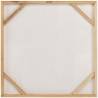 Paveikslas YELLOW BLOTS 60x60 juodas/geltonas