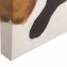 Paveikslas YELLOW BLOTS 60x60 juodas/geltonas