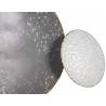 Dekoracija CIRCLES 157x77 pilka/auksinė