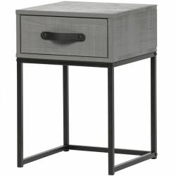 Naktinis staliukas MORRIS 52x35 pilkas