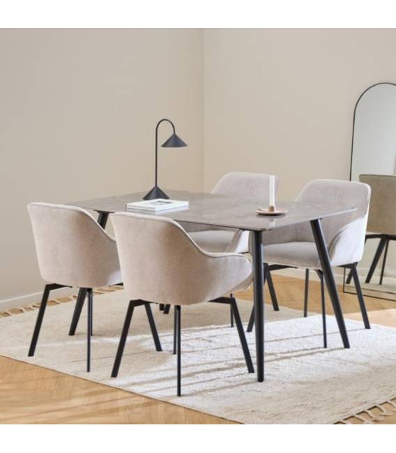 Krėsliukas 107766 beige/sukasi