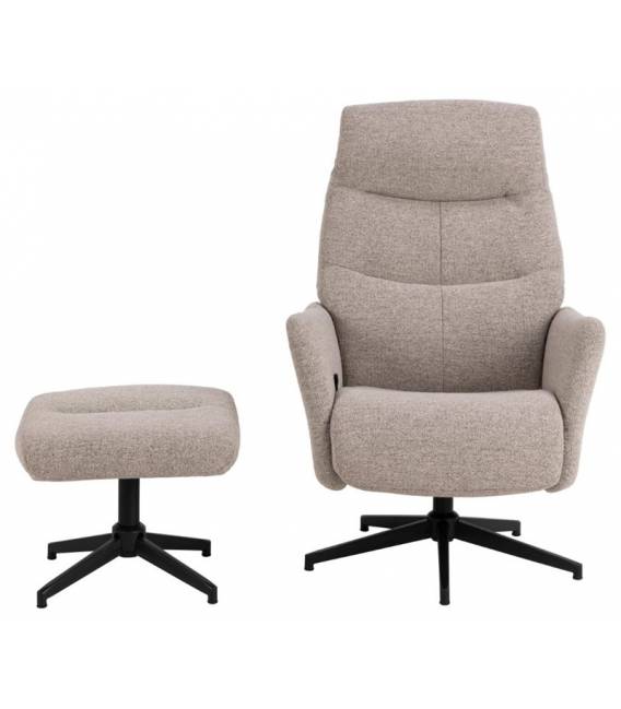 Fotelis 105213 beige/reguliuojamas