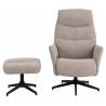 Fotelis 105213 beige/reguliuojamas