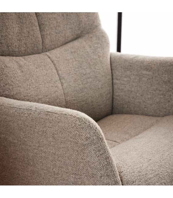 Fotelis 105213 beige/reguliuojamas