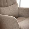 Fotelis 105213 beige/reguliuojamas
