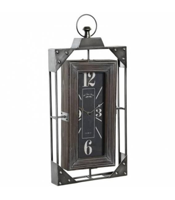 Laikrodis WOOD LANTERN 29x61 pilkas