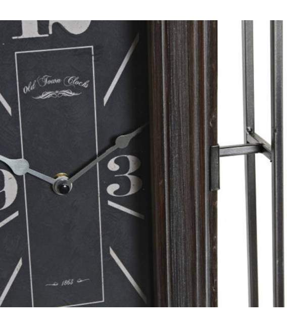 Laikrodis WOOD LANTERN 29x61 pilkas