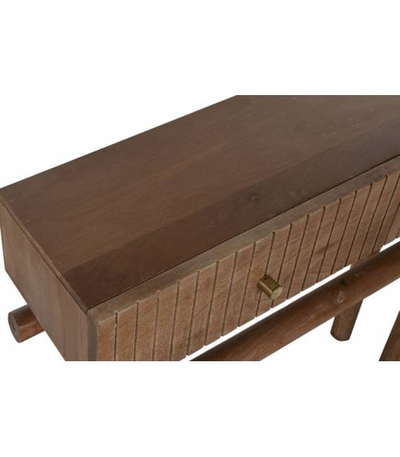 Konsolė MANGO MODERN 110x30 ruda