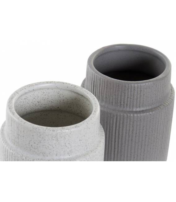 Dantų šepetėlio laikiklis GREY STONEWARE 8x11 tamsiai pilkas