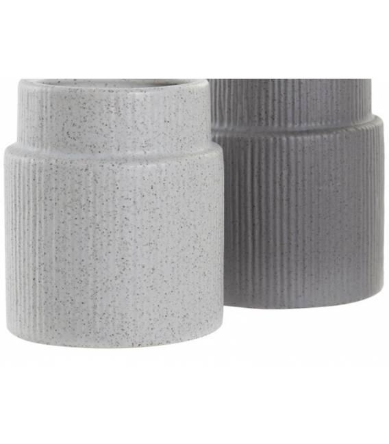 Dantų šepetėlio laikiklis GREY STONEWARE 8x11 tamsiai pilkas