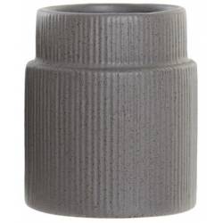 Dantų šepetėlio laikiklis GREY STONEWARE 8x11 tamsiai pilkas