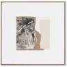 Paveikslas PINE TREE-A 82x82 baltas