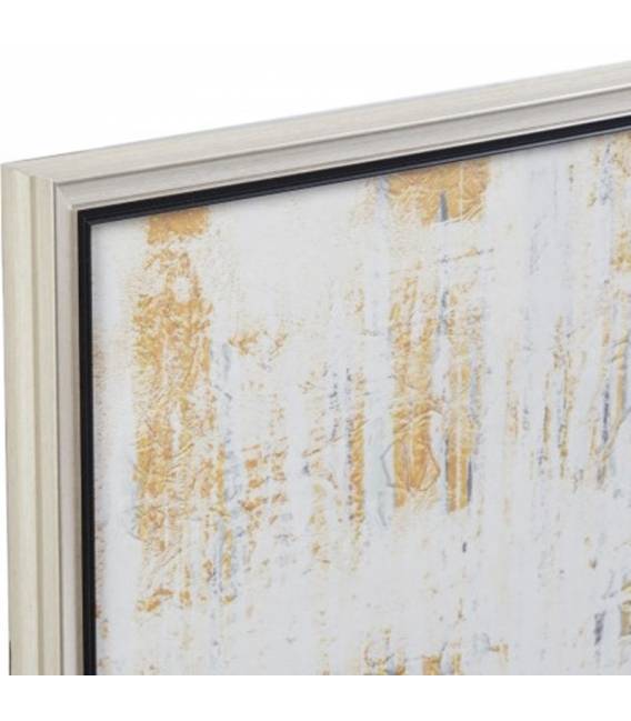 Paveikslas GLASS-A 60x80 baltas/auksinis