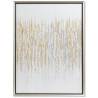 Paveikslas GLASS-B 60x80 baltas/auksinis