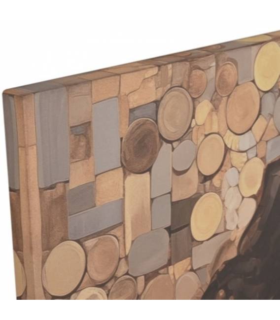 Paveikslas GIRL ROYAL-A 120x120 rudas
