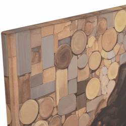 Paveikslas GIRL ROYAL-A 120x120 rudas