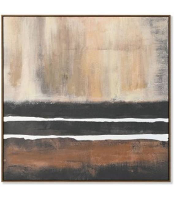 Paveikslas MODERN LINE-A 100x100 rudas/juodas