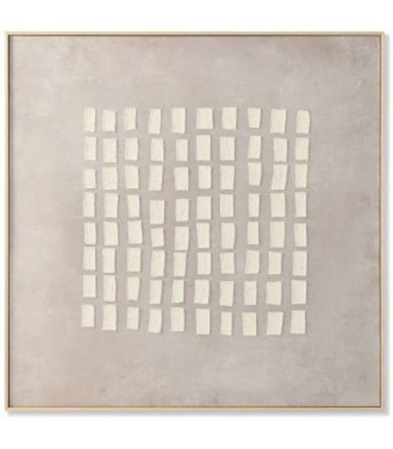 Paveikslas LINEN CANVAS-A 100x100 pilkas