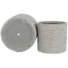 Vazonas MAGNESIA POT-L 45x44 pilkas