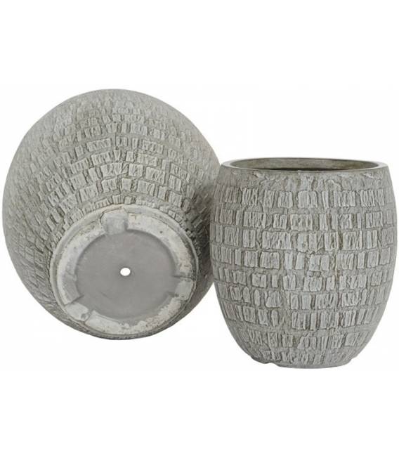 Vazonas MAGNESIA GREY-L 50x60 pilkas