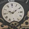 Laikrodis METAL CLOCK Ø46 juodas