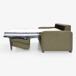 Sofa-lova CLOTILDE 208x99 žalia