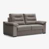 Sofa-lova MADONNA 166x102 rusvai pilka