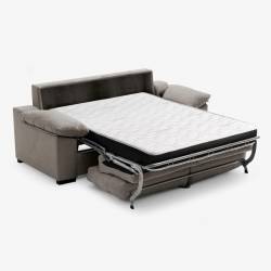 Sofa-lova MADONNA 166x102 rusvai pilka
