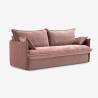 Sofa-lova SOFT VIC 146x104 rožinė