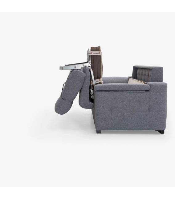 Sofa-lova SUPREMO 174x100 pilka