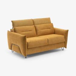 Sofa-lova ALAN 188x100 geltona