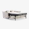 Sofa-lova BREMEN 188(218)x100 balta