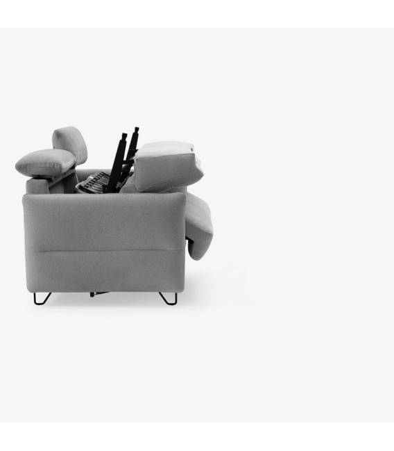 Sofa-lova HORUS 188x100 pilka