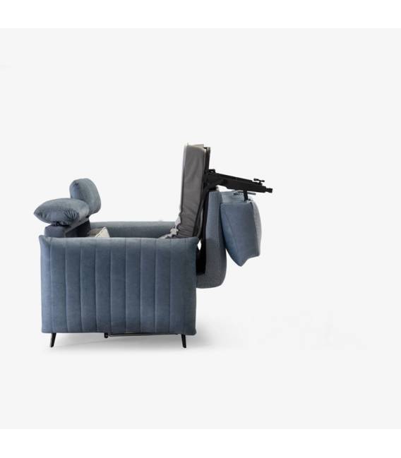 Sofa-lova KLUSTER 188x100 mėlyna