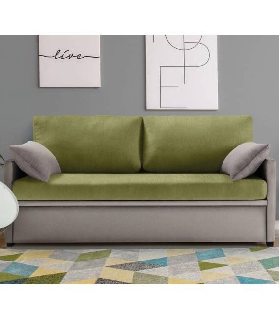 Sofa-lova DUETTO 207x93 geltona