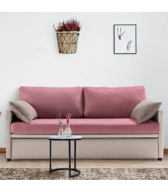 Sofa-lova DUETTO 207x93 geltona