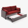 Sofa-lova DUETTO 207x93 geltona