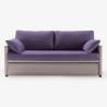 Sofa-lova DUETTO 207x93 geltona