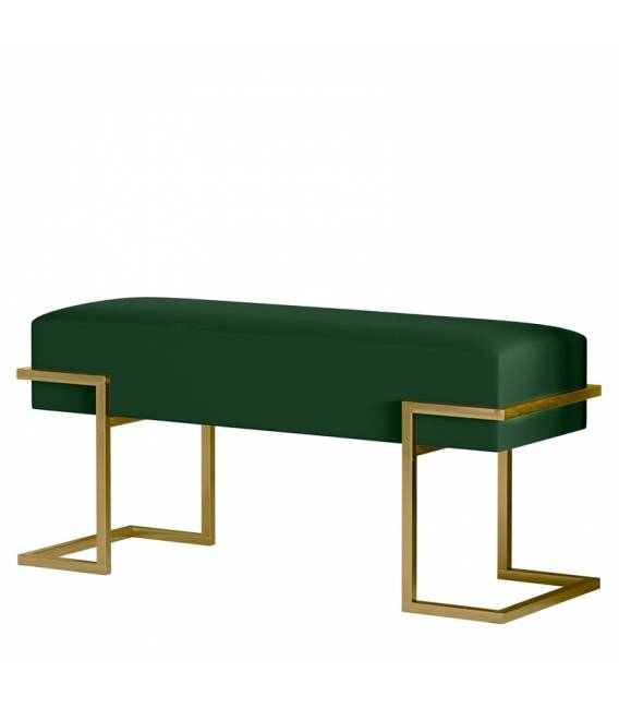 Suoliukas RENGO 100x34 VIC žalias/ auksinės kojos