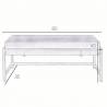 Suoliukas DUVAL 80x35 beige