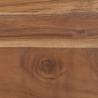 Šoninių staliukų komplektas ACACIA WOOD rudas (3 vnt.)