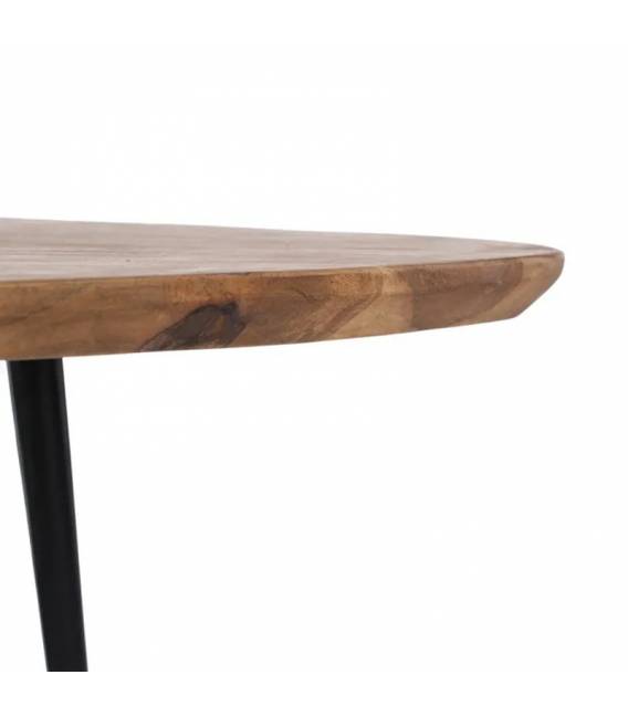 Kavos staliukų komplektas ACACIA WOOD rudas (2 vnt.)