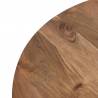 Šoninių staliukų komplektas ACACIA WOOD rudas (2 vnt.)