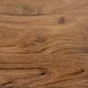 Šoninių staliukų komplektas ACACIA WOOD Ø50 rudas (3 vnt.)