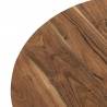Šoninių staliukų komplektas ACACIA WOOD Ø50 rudas (3 vnt.)